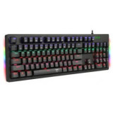 Cumpara ieftin Tastatura Gaming Mecanica T-Dagger Bermuda iluminare rainbow Negru