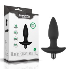 Anal Indulgence Collection Fantasy Plug - Vibrator Anal cu 10 Viteze, 14,5 cm