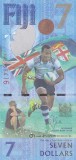 Bancnota Fiji 7 Dolari (2017) - PNew UNC ( comemorativa )