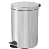 Cos de gunoi cu pedala si capac soft close, capacitate 12 litri, gri, PowerX