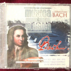 "J. Sebastian BACH. Musica Clasica". CD nou