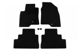 Mochete din covor cu doua straturi, potrivite pentru Chevrolet Captiva 2006-2015 cu 5 sau 7 locuri, set de 4 bucati, negru Performance AutoTuning