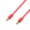 Poss Cablu Audio Jack M/M 1.2M 2.5MM Rosu PSJAC120RD