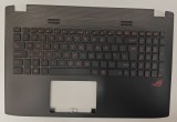 Carcasa superioara cu tastatura palmrest Laptop, Asus, ROG G552J, G552JX, G552V, G552VL, G552VX, G552VW, 90NB09I3-R31UK0, 13NB07Z1AP0231, 13NB07Z1AP04