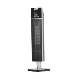 Incalzitor Ceramic, Turn Cu Termostat 2000W, Rotativ, Telecomanda, Hecht 3610