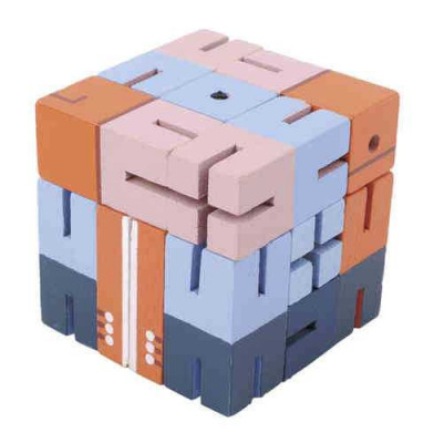 Joc logic 3D puzzle Boy albastru foto