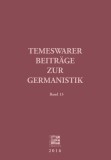 Temeswarer Beitr&auml;ge zur Germanistik Band 13