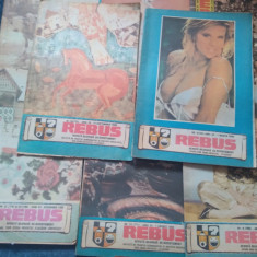 LOT 7 REVISTE REBUS 1989 1990