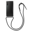 Husa pentru OnePlus Nord CE 5G, Silicon, Transparent, 55616.01, Textil, Carcasa, Kwmobile