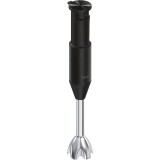 Mixer vertical Haier HHB5B2 011, Maner ergonomic, Stainless steel, 3 lame din otel inoxidabil, Cana 0.9 ml, Negru