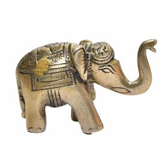 Elefant din bronz cu trompa in sus &amp;#8211; 4.5cm