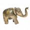 Elefant din bronz cu trompa in sus &amp;#8211; 7.5cm