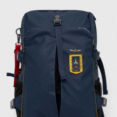 Aeronautica Militare rucsac barbati, culoarea albastru marin, mare, cu imprimeu