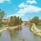 Romania, Timisoara, Vedere de pe Bega, carte postala necirculata