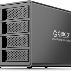 Carcasă de hard disk extern ORICO USB 3.0 la SATA cu 4 compartimente pentru HDD