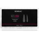 Semilac Accessories Acrylgel Nail Form șabloane pentru unghii mărime Pointed 120 buc