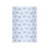 Saltea Infasat Bebe cu Intaritura 70x47.5 cm Klups Rainbow Blue - Montare Patut 120x60 cm, Sigura & Non-Toxica