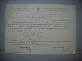 HOPCT DOCUMENT VECHI 302- MINISTERUL INDUSTRIEI COMERT EXTERIOR /BUCURESTI 1936, Documente