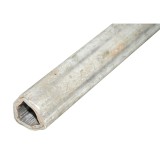 Set teava triunghiulara cardan T6, 1 m, 54/45 mm, cruce 30,2x92