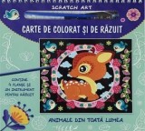 Cumpara ieftin Carte de colorat si de razuit. Animale din toata lumea/***, Prut