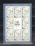 ROMANIA 2011- ANUL INTERNATIONAL AL CHIMIEI, MINICOALA, MNH - LP 1917c