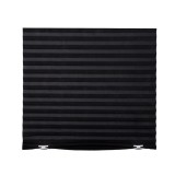 Jaluzea Plisata Autoadeziva, CBD CORAL BEST DEALS, Eleganta si Practicitate pentru Fereastra ta, din PVC Textil, 60 x 150 cm, Culoare Neagra 60 cm 150