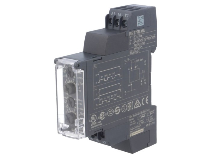 Timer programabil 0,1s-100h SPDT
