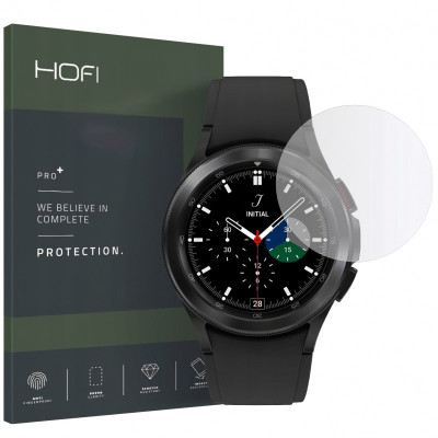 Folie Protectie Ecran HOFI pentru Samsung Galaxy Watch4 Classic 42mm, Sticla Flexibila foto