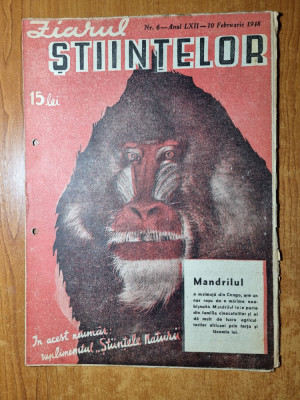 ziarul stiintelor 10 februarie 1948-rulmentii,fluorul,aluminiul foto
