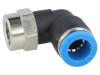 Racord Push-In Filetat 90&deg; - 0,95-6 Bar
