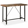 VidaXL Masă de bar, 150 x 70 x 107 cm, lemn masiv reciclat 245441
