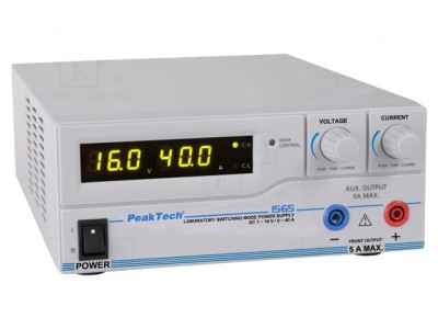Alimentator de laborator programabil canal unic P 1565 foto