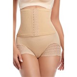 Chiloti modelatori Daisy - Corset cu efect de subțiere - Bej - Bej, L/XL