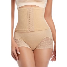 Chiloti modelatori Daisy - Corset cu efect de subțiere - Bej - Bej, L/XL