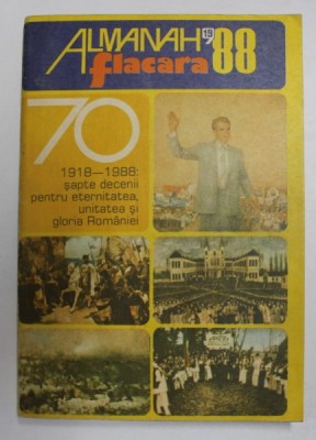 ALMANAH FLACARA 1988 foto