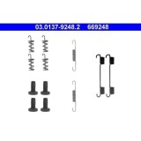 Set accesorii reparatie saboti frana mana Mercedes-Benz C-Class ), Clc-Class, Clk, E-Class Combi, Slk, Vito Ate 03013792482