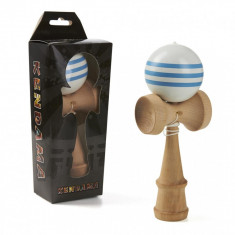 Kendama, alb si albastru, 180x70x60mm foto