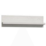Cumpara ieftin Etajera pal frasin alb Infinity 120x18x32 cm