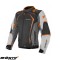 Geaca (jacheta) barbati pentru scuter - motocicleta Racing Seventy vara/iarna model SD-JR47 culoare: gri/portocaliu Gri/portocaliu XXXL