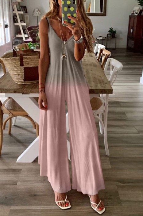 F768-5 Salopeta casual oversize in degrade
