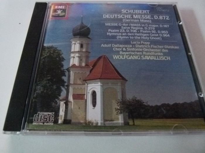 Deustche messe- Schubert, Sawallich