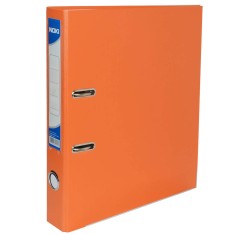 Biblioraft Plastifiat Interior-Exterior Noki, 5 cm, Portocaliu, Biblioraft Plastic, Biblioraft Standard, Biblioraft Noki, Bibliorafturi Noki, Dosare O foto