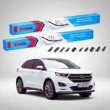 Cumpara ieftin Ștergătoare Ford Edge SUV Gen II 2016-prezent | Set Față Flat Premium &ndash; TeamCar&reg;