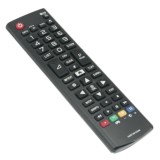 Telecomanda LCD LG, AKB74915346, neagra + Suport pentru telecomanda, ElectriX, negru