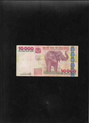 Rar! Tanzania 10000 shilingi shillings 2003 seria4336466 foto