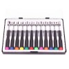 Set 12 Surubelnite Precizie Zola&reg;, Carcasa Depozitare, Torx, Stea, Plate, Multicolor