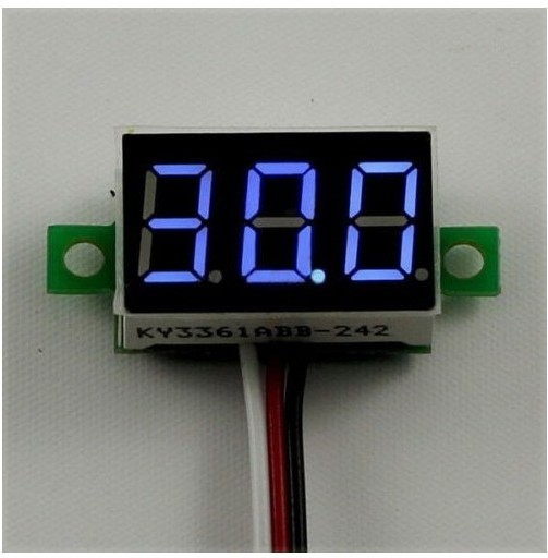 Voltmetru digital LED DC 3-30V