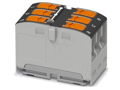 Conector de șine 24A 450V push-in foto