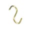 Carlig S metalic, 30 x 35 x 4 mm, 10 buc / set