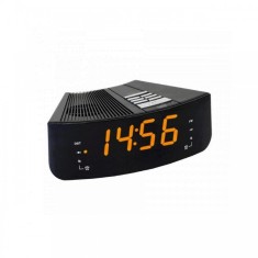Ceas desteptator cu radio Home LTCR 02, negru, Led